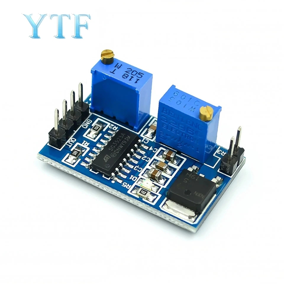 

SG3525 PWM controller module adjustable frequency adjustable duty cycle waveform generator