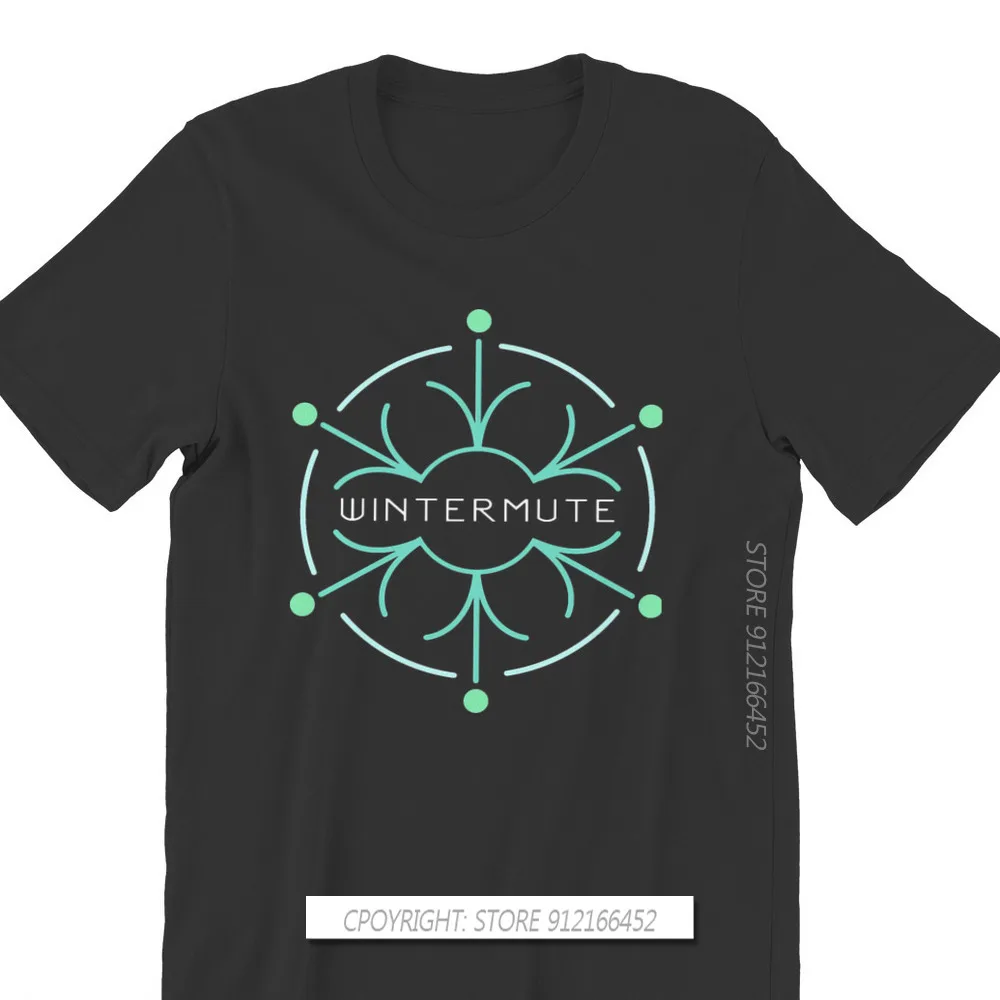 Wintermute футболка для мужчин нейромант Генри Дорсетт новые дизайнерские футболки