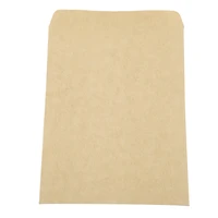 nosii 100pcs kraft paper bags corns wheat rice seeds packaging storage bag envelop style good sealing 9x13cm