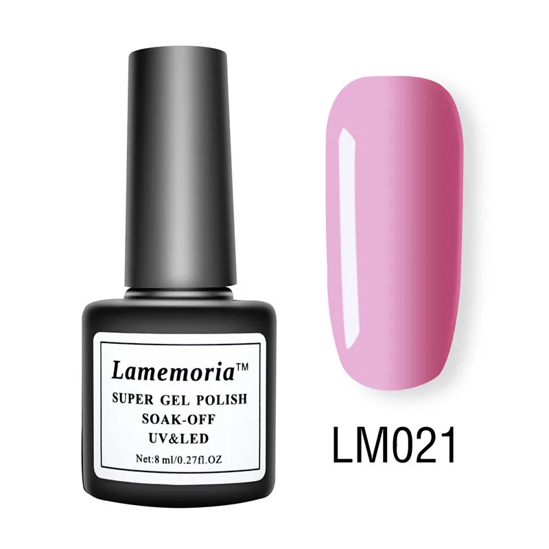 LM021 144 цветов Гель-лак набор все для маникюра Полупостоянный Vernis верхнее покрытие УФ светодиодный Гель-лак замочить ногтей художественный Гель-лак для ногтей - Цвет: LM021