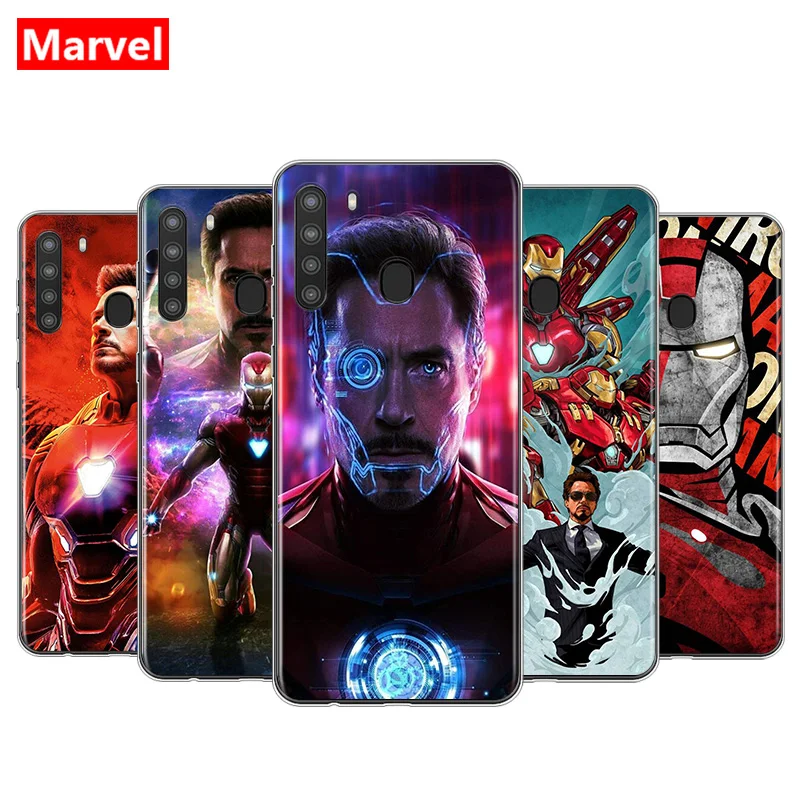 

Marvel Avengers Iron Man Super Hero for Samsung Galaxy A90 A80 A70S A60 A50 A40 A30 A20 A10E A2 A3 Core TPU Silicone Phone Case