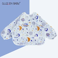 30 styles baby bibs waterproof long sleeve cute animals infant bib baby burp clothes soft eat toddler unisex stuff for 6 24m