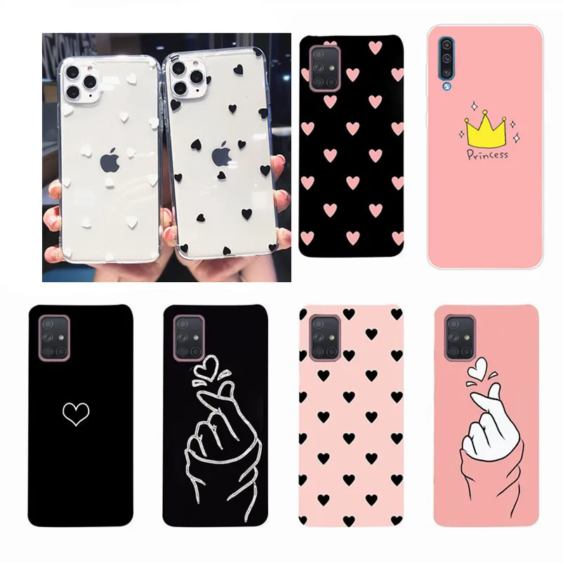 

For Samsung Galaxy A71 Case 2019 Fashion Flower Soft TPU silicone Back Cover For Samsung A30 A10 A50 A70 A51 S20 Plus Ultra