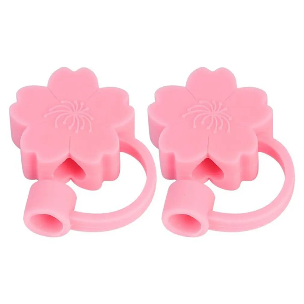 

1PC Mini Silicone Straw Plug Reusable Airtight Drinking Dust Cap Cup Accessories Cartoon Plugs Tips Cover Suit for 7-8mm Straws