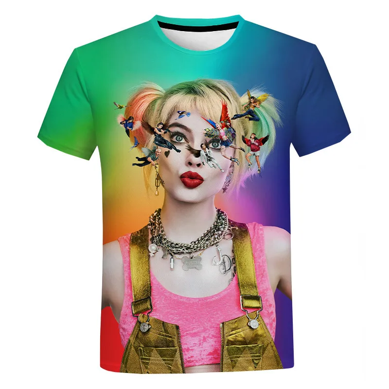 

Horror Clown Movie 3D Printed T-shirt Men's Women's Fashion Casual Short Sleeve T-shirt Hip Hop Streetwear Oversized T-shirt Pol