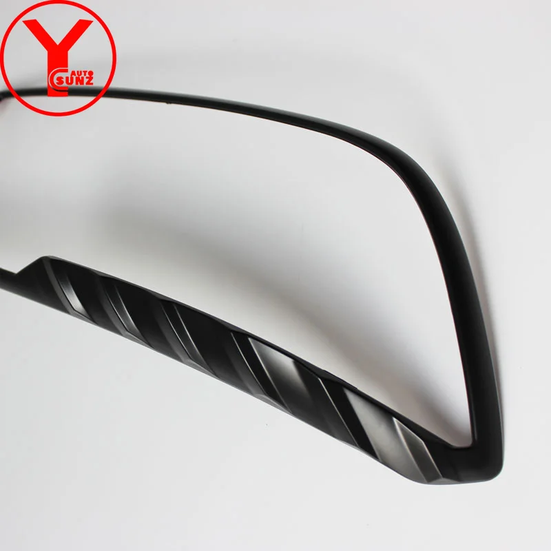 YCSUNZ ABS черные накладки на передние фары автомобильные запчасти аксессуары для Ford