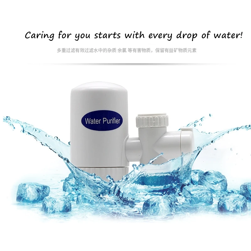

Tap Water Purifier Kitchen Faucet Washable Ceramic Percolator Water Filter Filtro Rust Bacteria Removal Replacement Filter