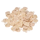 50 шт.лот Металлические Мини-бирки в форме сердца для ручной работы, Швейные сумки, аксессуары для одежды