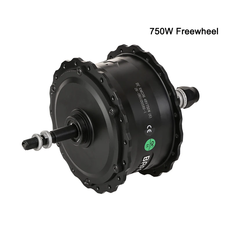 BAFANG 48V 750W бесколлекторный мотор Bafang мотор для центрального движения RMG06 D/DC 750W задний мотор старый 175 мм/190 мм 8Fun Электрический велосипед задний мотор для центрального движения - Цвет: 48V 750W Freewheel