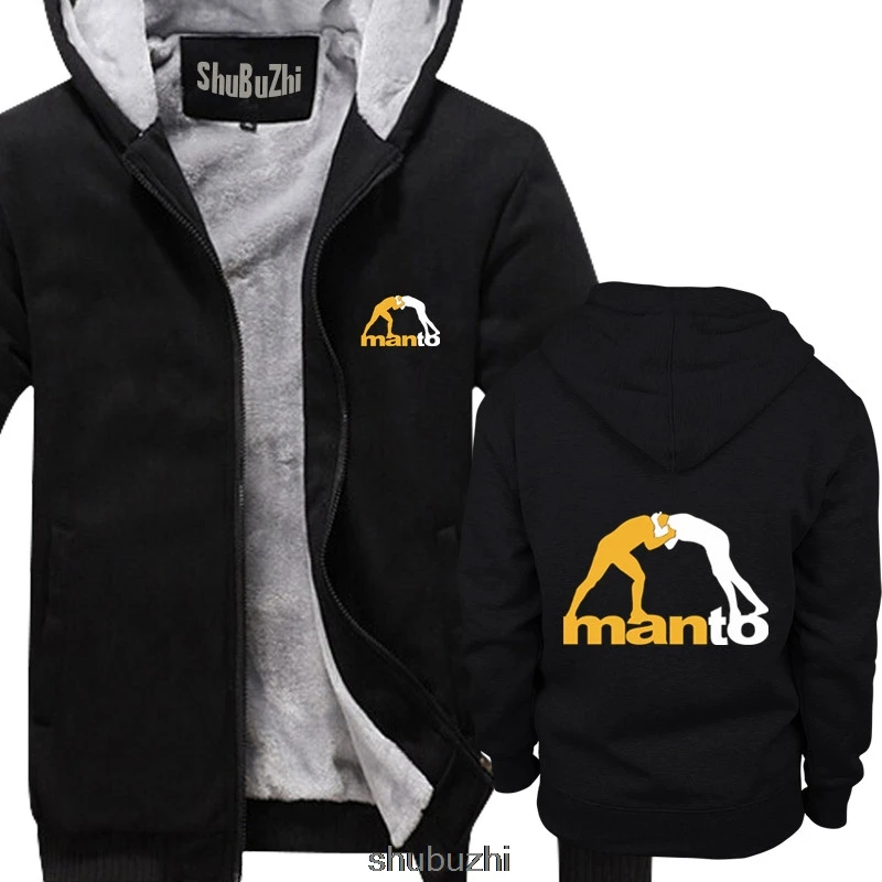 Manto Gi BJJ Jiu Jitsu warm coats Black Men's thick hoodys winter Men coat Comfortable hoodie pullover sbz3200 | Мужская одежда