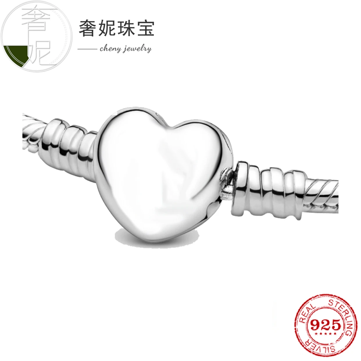 

Fit Original Pan charms bracelet beads S925 sterling silver Hot selling heart-shaped bracelet women's popular jewelry