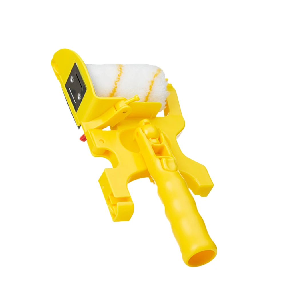 

Clean-Cut Paint Edger Roller Brush Multifunctional Roller Paint Brush Clean-Cut Paint Edger Wall Painting Roller Brush Set