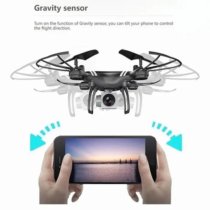 2 4G WiFi FPV RC Дрон оптический 720P HD камера в режиме реального времени антенна видео
