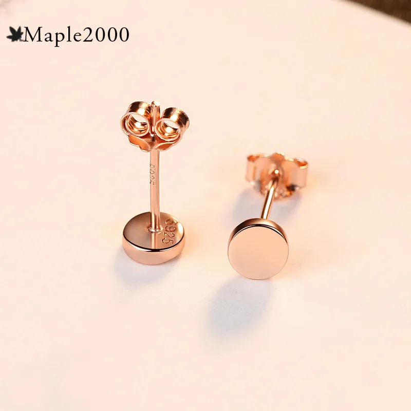 Женские классические серьги Madoka из стерлингового серебра 925 пробы простые