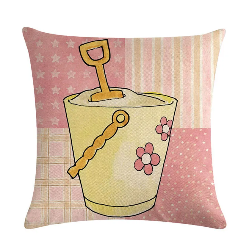 Милый детский костюм с героями мультфильмов серия льняная наволочка для объятий