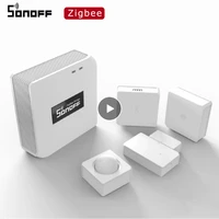 sonoff zigbee 3 0 zbbridge zbmini mini switch temperature humidity motiondoor sensor for ewelink work with alexa google home