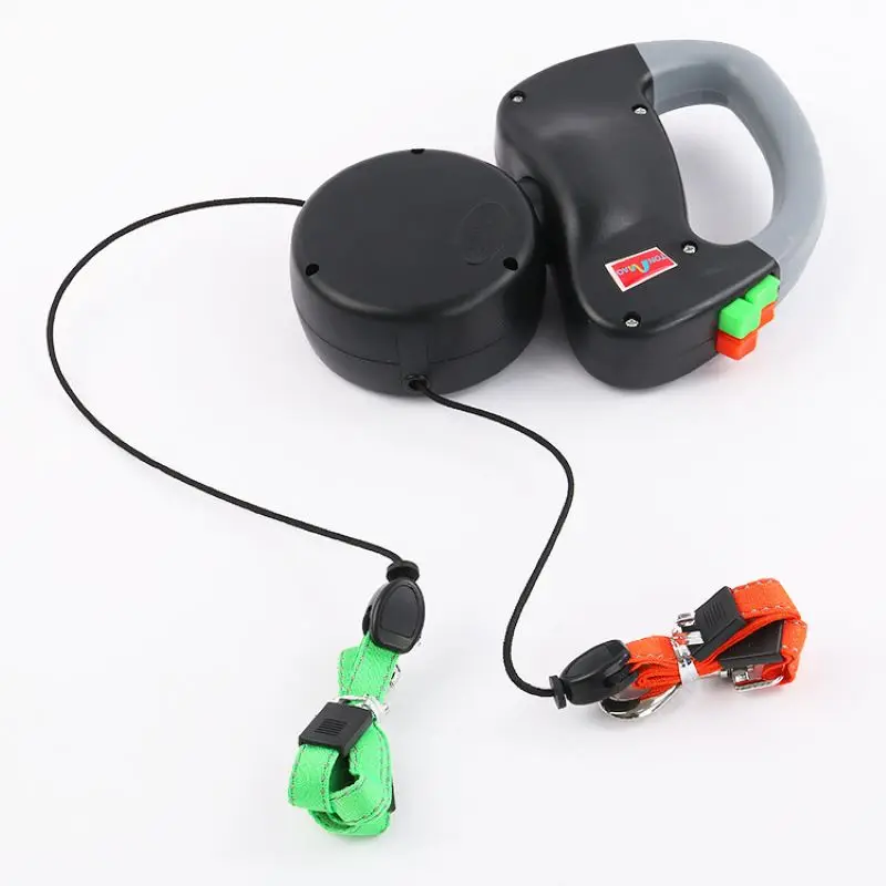 Автоматические вытяжные собачьи поводки Поводок для One plus двух собак поводок