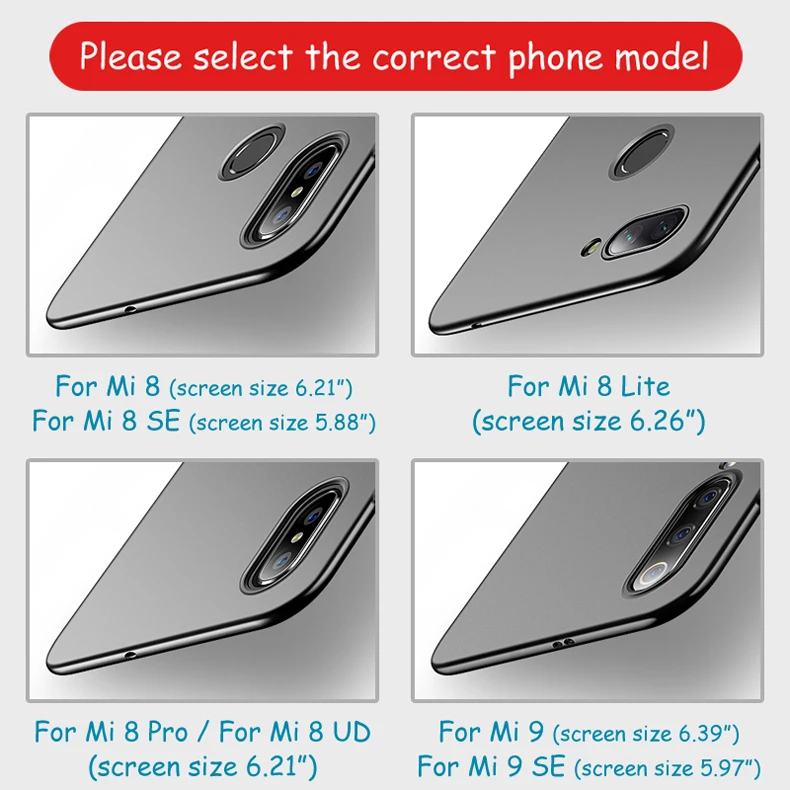 Для Xiaomi mi 9 8 SE чехол MSVII Жесткий ПК полная защита Матовый чехол ультра тонкий матовый чехол для Xiaomi mi 9 mi 9 8 Pro Lite чехол