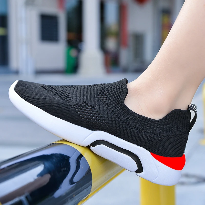 

JG Lightweight Kids Shoes Children Sneakers Child Sneakers 2020 Summer Boys Sports Running Shoes Baby Girls Black Red Mesh Shoes