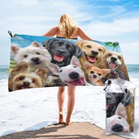 microfiber soft and lightweight quick drying bath towel beach dogs selfie travel men and women outdoor portable storage bag