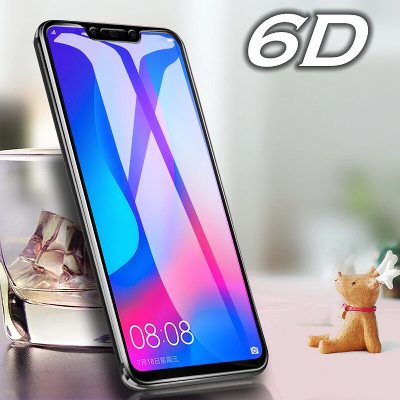 6D Защитное стекло для Huawei Nova 3 Защита экрана на закаленное Mate 10 20 Lite P20 Pro Honor 7X 8X 9