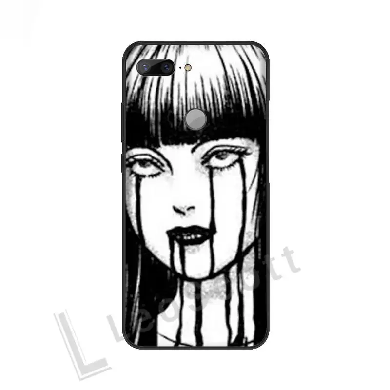 

Junji Ito Tees Horror Phone Case For Huawei NOVA 2 2i 2s 3i 4 4e 5 plus P10 lite 20 P20 pro honor10