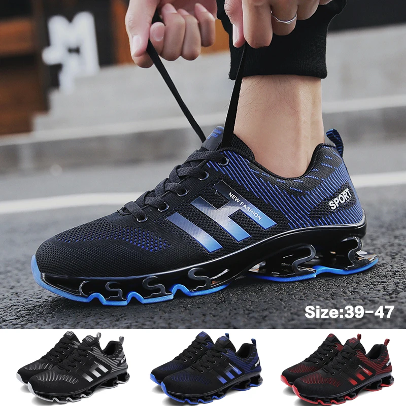 Men Running Shoes 2021 New Fashion Comfortable Sport Shoes Mens Trend Breathable Training Sneakers  Large Size47