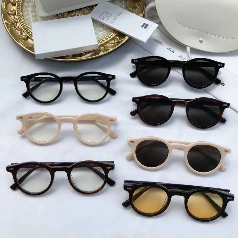 Новые модные нежные дизайнерские солнцезащитные очки бренда FLATBA Hey круглые