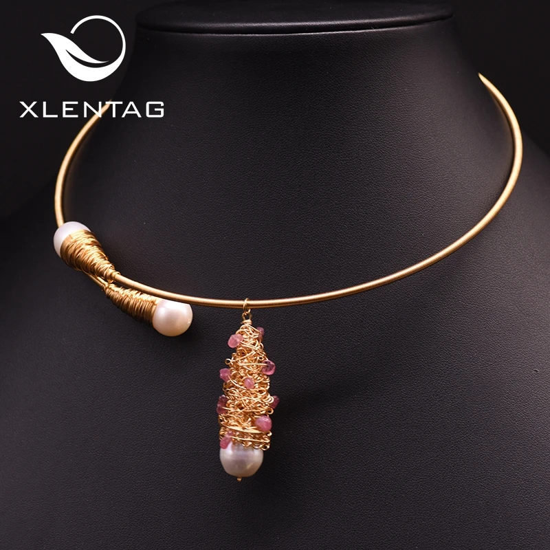 Xlentag оригинальный дизайн ручной работы натуральный пресноводный жемчуг