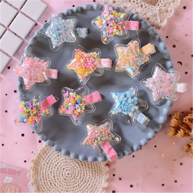 1 шт. Детские прозрачные заколки для волос из ПВХ|Шпильки и волос| |