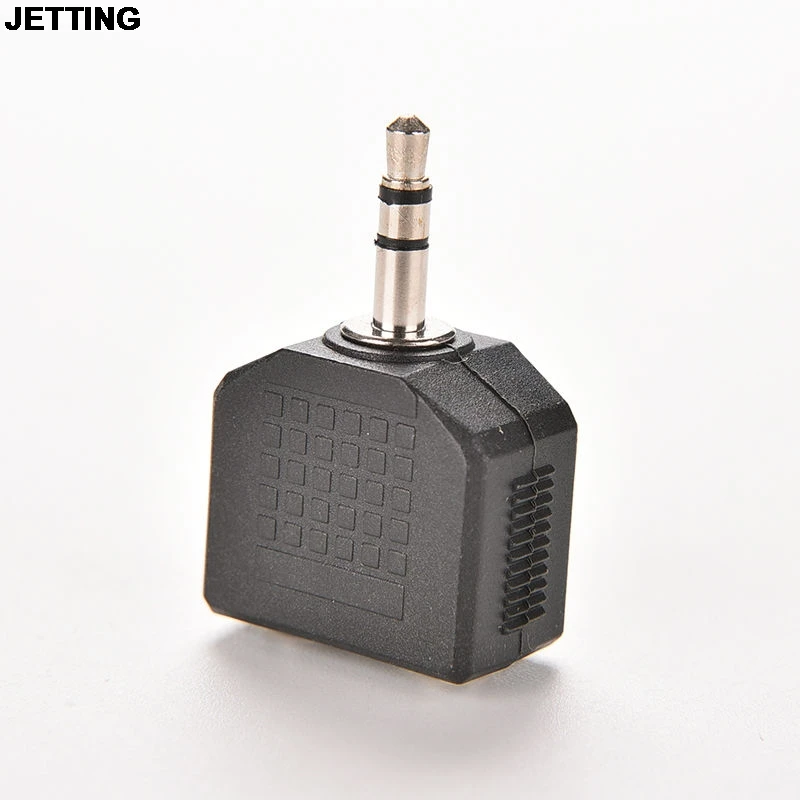 

Аудио-адаптер JETTING 3,5 мм стерео Y-Сплиттер-штекер 1/8 дюйма на 2 двойных гнездовых разъема Прямая поставка