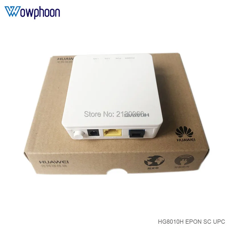 6 шт./лот английская версия Huawei HG8010H EPON ONU ONT Bridge Mode Одноместный LAN порт 1GE onu epon