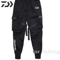 2021 new outdoor fishing trousers men cotton thin casual pants for fishing clothes men daiwa fishing clothing multi pocket pants