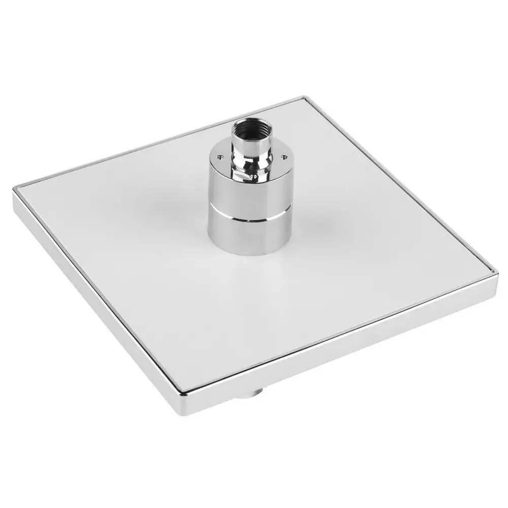 7 цветов меняющая количество осадков душевая головка 8 дюймов квадратный датчик