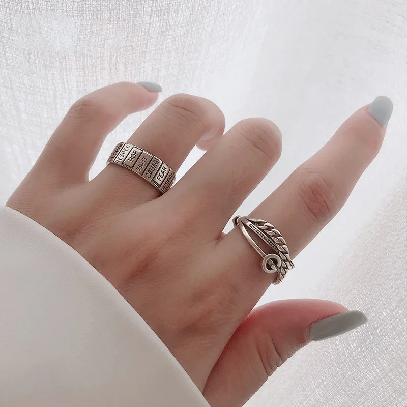 

Женское кольцо из серебра 925 пробы, в стиле ретро