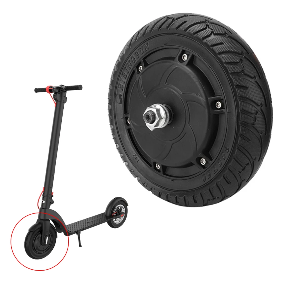 

8 In 36V 350W Electric Scooter Motor Wear Resistant Shock Absorbent Motor Replacement for KUGOO Electric Scooter