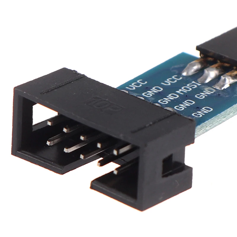 1 шт. 10Pin до 6Pin плата адаптера для AVRISP USBASP STK500 конвертер интерфейса |