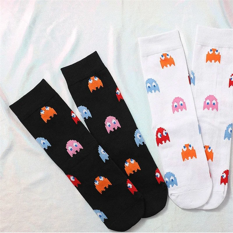 Новое поступление мультяшных милых аниме мужские женские носки до щиколотки