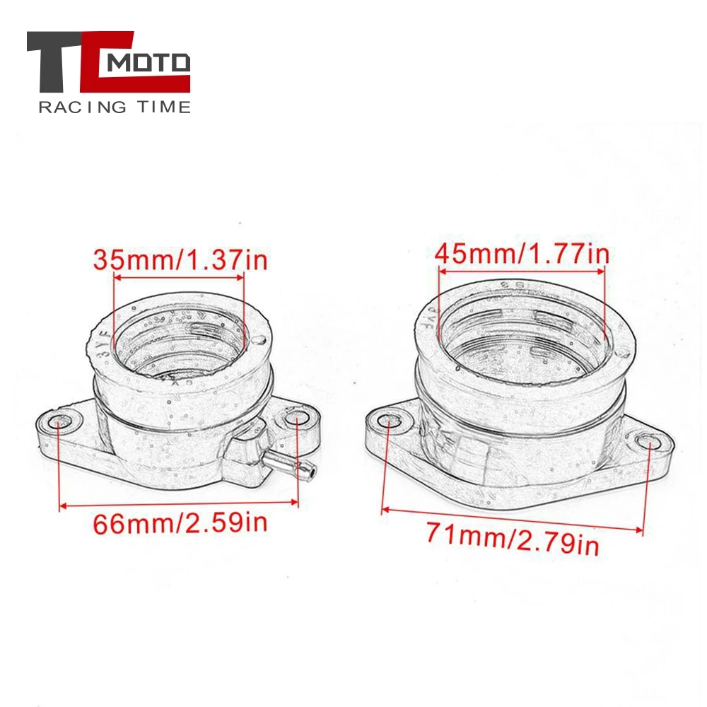 Motorcycle Carburetor Intake Manifold for Yamaha XTZ660 Tenere 1991-1996 SZR660 95-97 XTZ 660 SZR 3YF-13586-00 3YF-13596-00 | Автомобили и