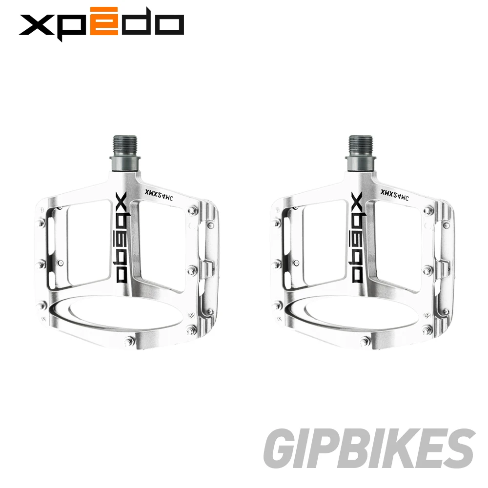 White Wellgo XPEDO велосипедные педали SPRY XMX24MC сверхлегкие магниевые MTB педали для горного велосипеда 255 г 6 цветов XMX24MC - Цвет: White