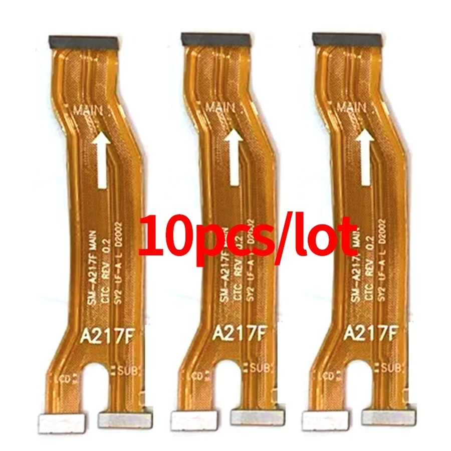 10 шт. для Samsung Galaxy A21S A217 основной гибкий USB-кабель зарядки ЖК-экрана | Мобильные