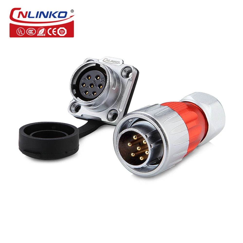 Штепсельная Вилка M20 DC 12A водонепроницаемые штепсельные вилки и розетки