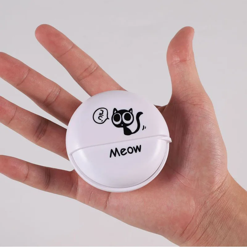 Круглая коробка для наушников с вращающейся крышкой ящик хранения кабелей