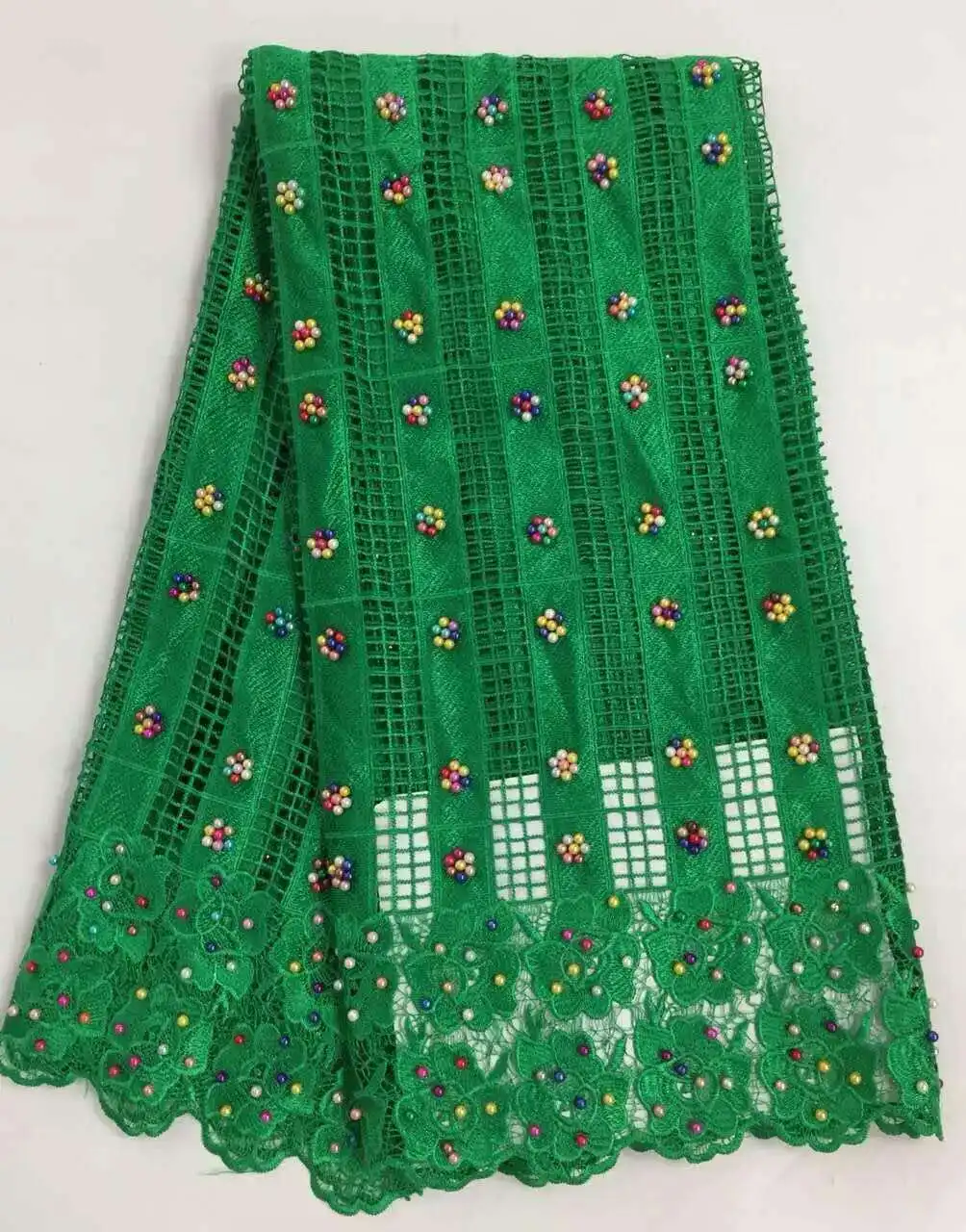 

2020 Latest Blue Color African French Lace Fabric High Quality African Tulle Lace Fabric For Nigerian Cord Wedding Dresses C843