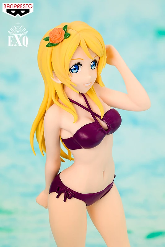Японское аниме Love Live оригинальная коллекционная фигурка Banpresto EXQ-Eli Ayase