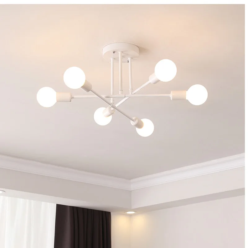 

Modern LED Ceiling Chandelier Lighting Living Room Bedroom Chandeliers Creative Home Lighting Fixtures AC110V/220V Free Shipping