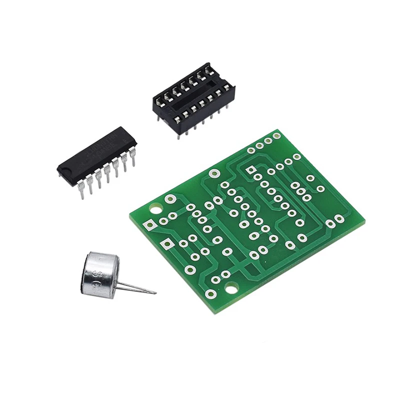 Energy Saving Lamp LED Light Incandescent CD4011 Sound and Control Switch Kit DIY Voice Parts Module | Электронные компоненты и