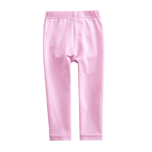 F4799 pink Брюки для девочек новые весенние хлопковые леггинсы с рисунком маленького и среднего размера удобные дышащие штаны 6622 - Цвет: F4799 pink