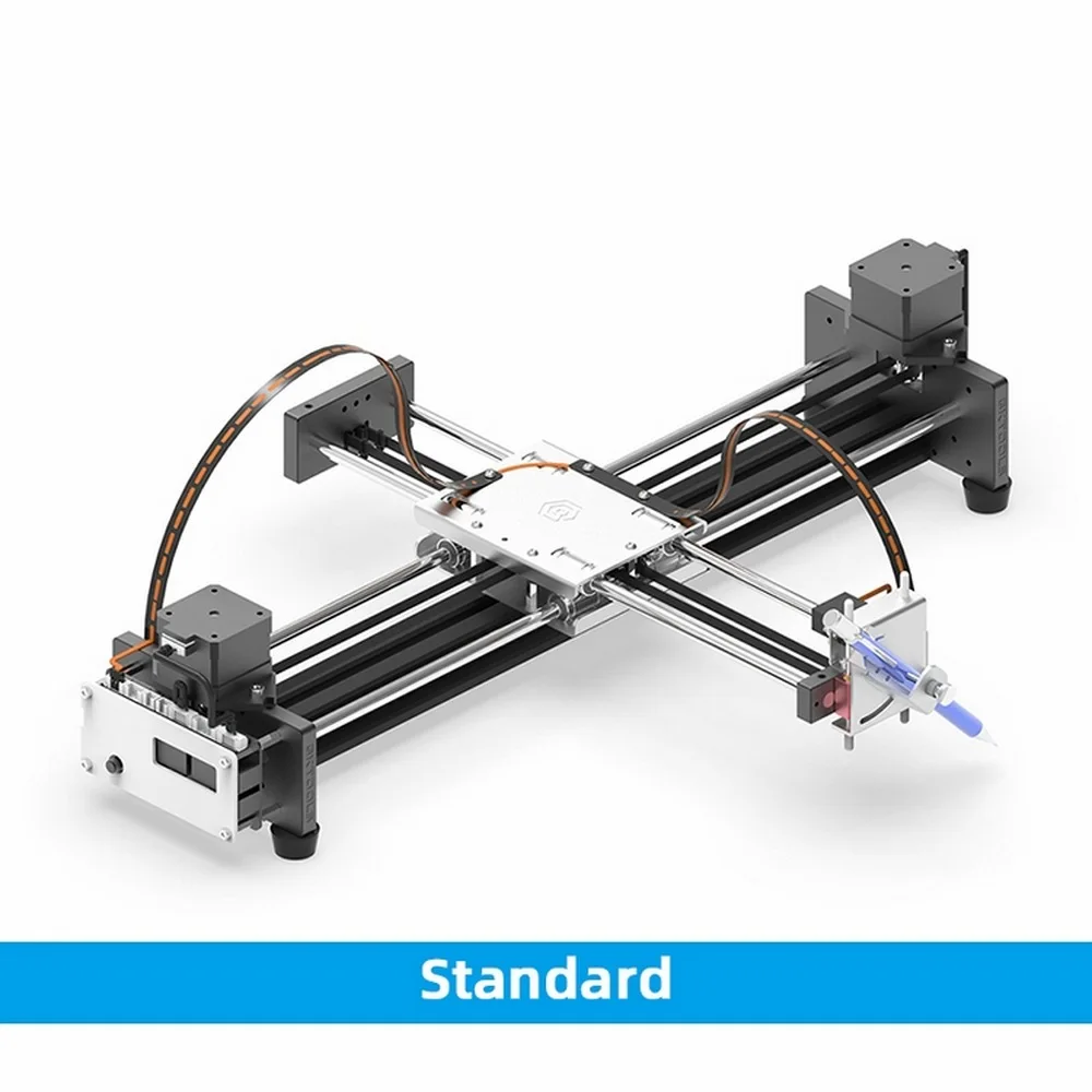 Standard GKDraw X3 Pro 2 в 1 координатный плоттер для рисования 5500 МВт гравировальный станок с ЧПУ комплект деревообрабатывающий фрезерный станок 2500 мвт 500 МВт надпись робот лазерная гравировка - Цвет: Standard