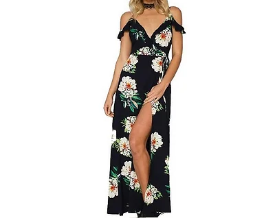 Модные женские стильные летние повседневные сексуальные глубокий v образный